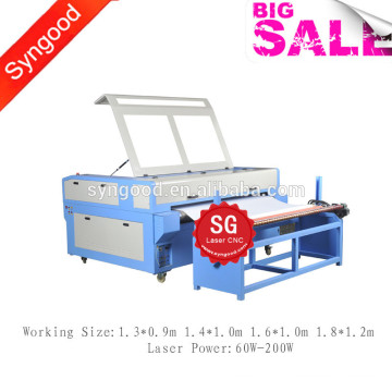 Jeans Denim Laser Engraver Machine SG1390 with Auto-feeding